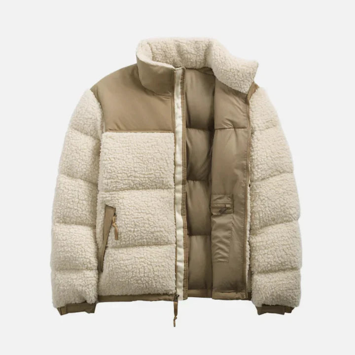 High Pile Sherpa Nuptse 600 Down Puffer Jacket
